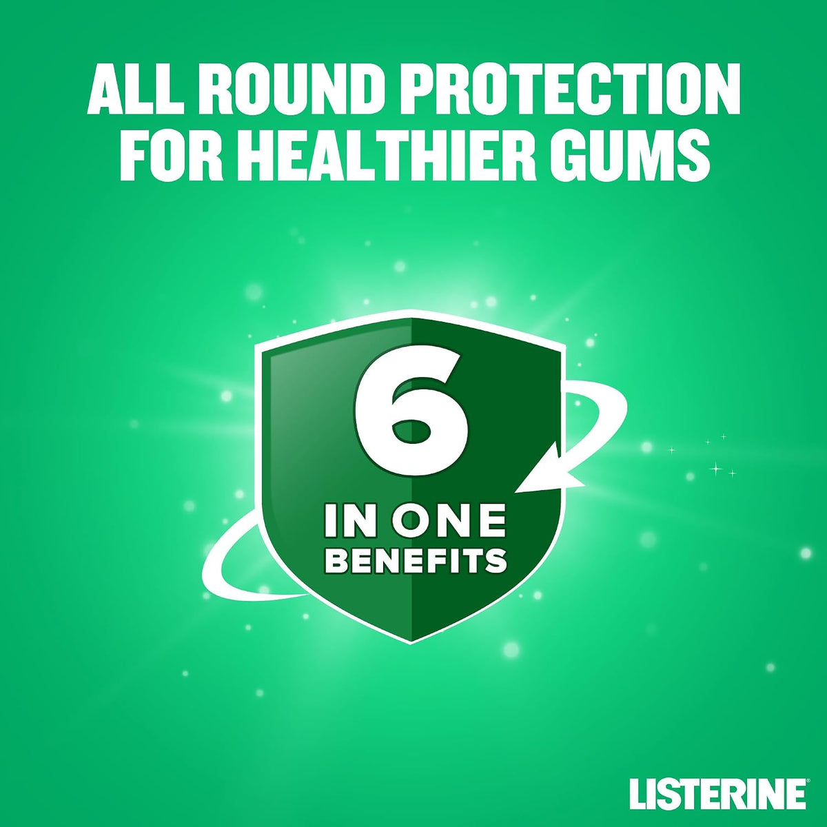 Listerine Total Care Gum Protect Mouthwash Fresh Mint | 250ml