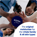 NIVEA Creme Tin Moisturizing Cream, Provides Intensive Protective Care for Soft and Supple Skin, 150ml