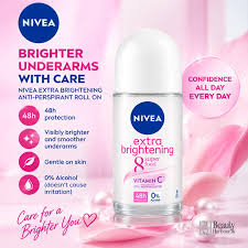 Nivea Brightening Silk Touch 8 Super Food Roll On Deodorant 25ml