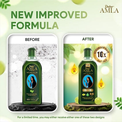 Dabur Amla Traditional Hair Oil for Long, Strong & Glossy Hair (300 ml)