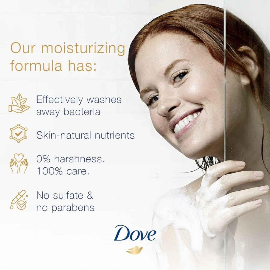 DOVE Pampering Body Wash, Shea Butter & Warm Vanilla, 1000 ML