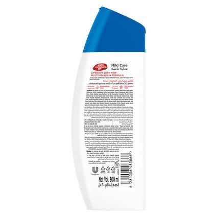 Lifebuoy Mild Care Antibacterial Body Wash | Active Silver Formula | 300ml