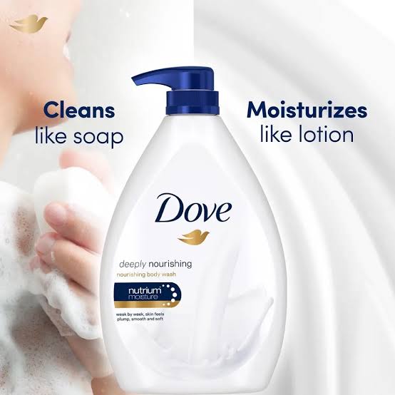 Dove Deeply Nourishing Body Wash with Moisturizing Cream | 550ml