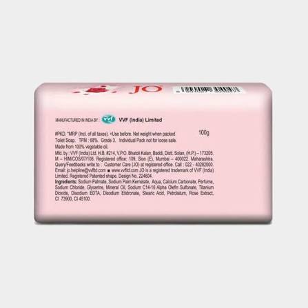 JO Rose & Cream Soap, 125 gm