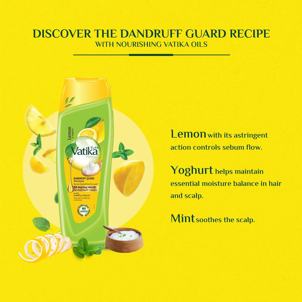 Vatika Naturals Anti-Dandruff Shampoo 400ml