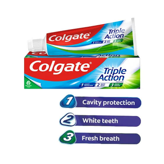 Colgate - Triple Action Toothpaste,100ml