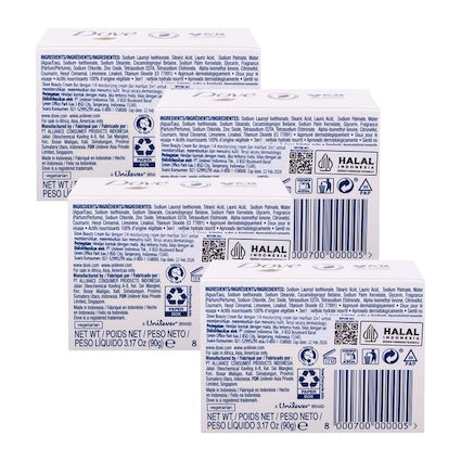 Dove Moisturising Beauty Cream Bar Soap | 4 x 90g Pack