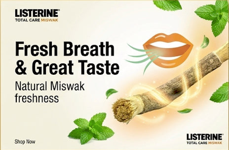 Listerine Mouthwash Miswak 250 ML