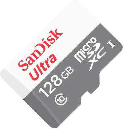 SanDisk 128GB Ultra microSDXC UHS-I Class 10 Memory Card 100 MB/s