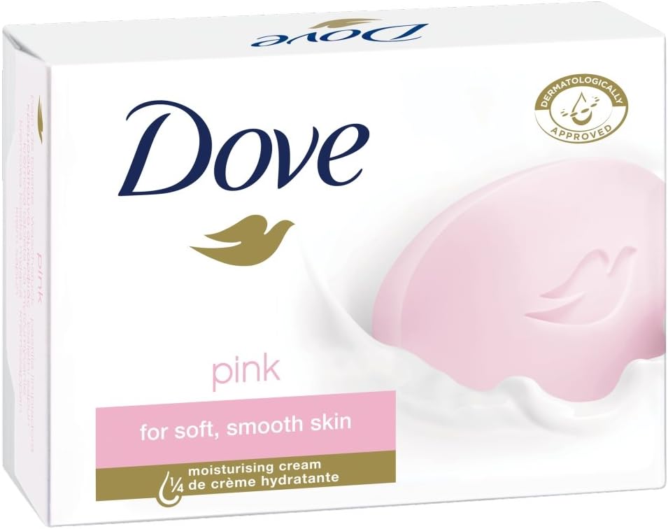 Dove Beauty Cream Bar White Soap – 90g 4pcs