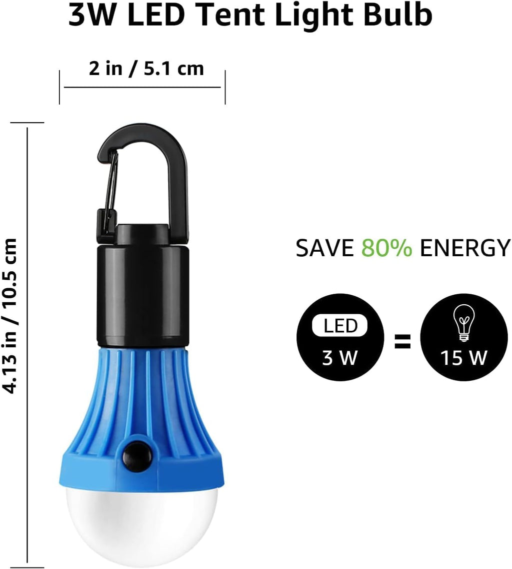 Lepro LED Camping Lantern, Camping Essentials, AAA Batteries Included