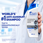 Head & Shoulders Charcoal Detox 350ml  x 2pcs – Fresh Scalp & Clean Hair