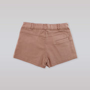 I Love Gorgeous Girls Mushroom Brown Stylish Cotton Short Shorts