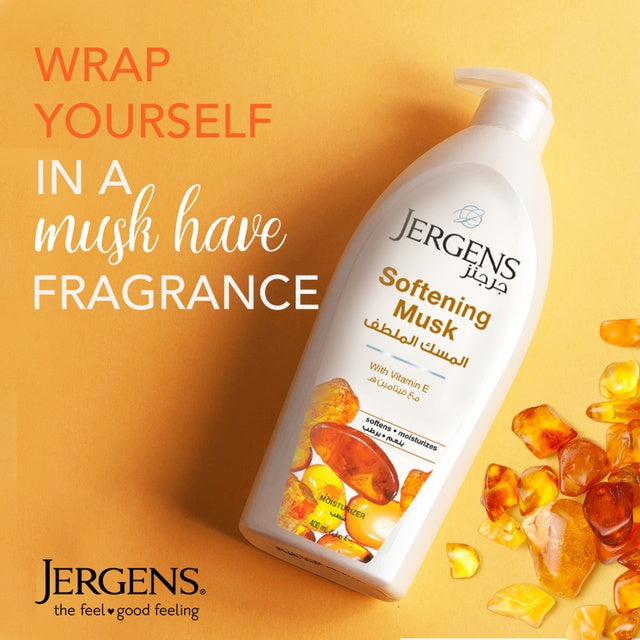 Jergens Softening Musk Body Lotion 400 ml