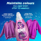 OMO Wonder Wash Liquid Laundry Detergent, Ultra Care, 1480ml