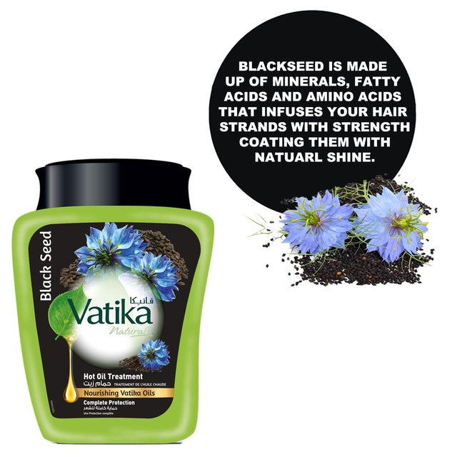 Vatika Naturals Hammam Zaith Hot Oil Treatment with Blackseed | 1 kg