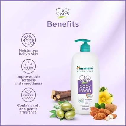 Himalaya Olive Oil & Almond Oil Baby Lotion | 400ml