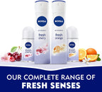 Nivea Fresh Natural Orange Long-Lasting Freshness Body Spray (2 x 150 ml)