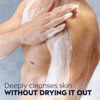 Nivea Men Active Clean 3in1 Shower Gel Cleans Body Face and Hair with Active Charcoal, 250 ml