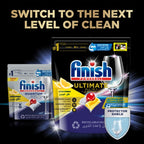 Finish Quantum All in 1 Dishwasher Tablets Lemon Sparkle Scent 50 pcs