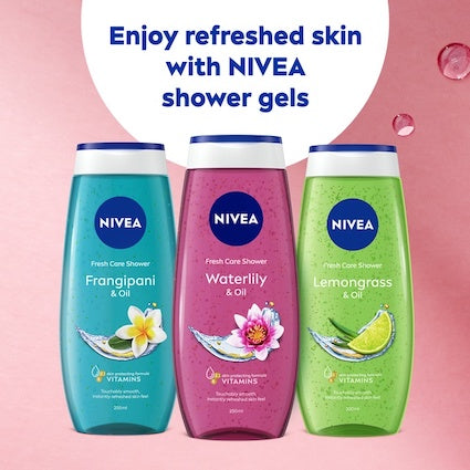Nivea Waterlily & Oil Shower Gel | 250ml (2-Pack)