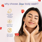 Dove Relaxing Care Body Wash - Almond Cream & Hibiscus | 1 Litre