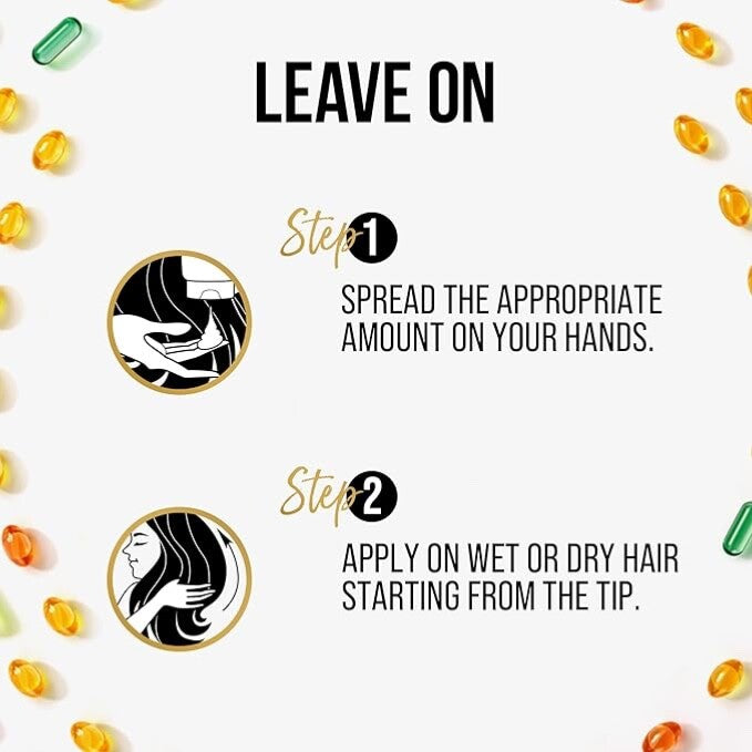 Pantene Pro-V Hair Oil Replacement Leave On Cream Milky Damage Repair 275 ml