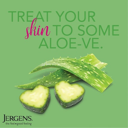 Jergens Soothing Aloe Vera & Cucumber Extract Moisturizer (400ml)