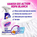Vanish White Stain Remover Spray 750ml – Powerful Pre-Treat Cleaning 2pcs
