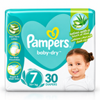 Pampers Mega Rash Protect Size 7 – 2× 30 Diapers, 60PC Value Pack