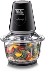 BLACK+DECKER Multi-Function Glass Chopper & Mincer
