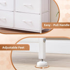 Storage Cabinet : Bedroom Dresser with 9 Drawers