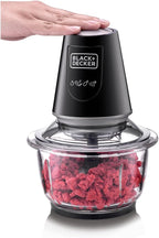 BLACK+DECKER Multi-Function Glass Chopper & Mincer