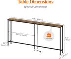Lifewit Console Table, Narrow Sofa Table