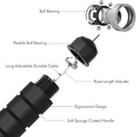 ump Rope, Tangle-Free Rapid Speed Jumping Rope Cable