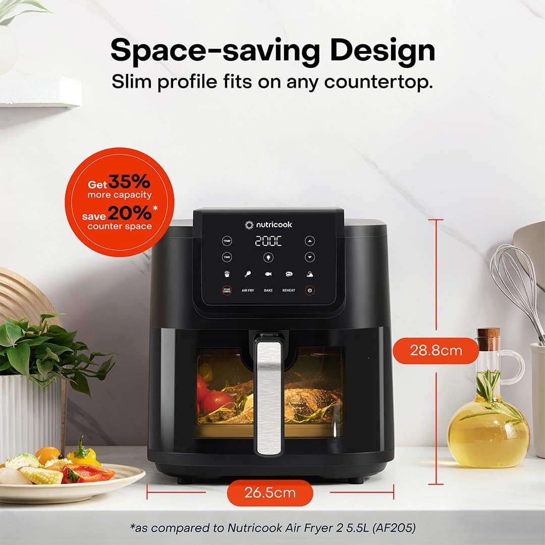 Nutricook Slim XL Digital Air Fryer