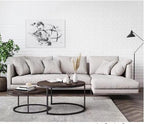 Round Coffee Table Set of 2