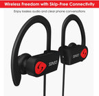 SENSO Bluetooth Headphones, Best Wireless Sports Earphones w/Mic IPX7