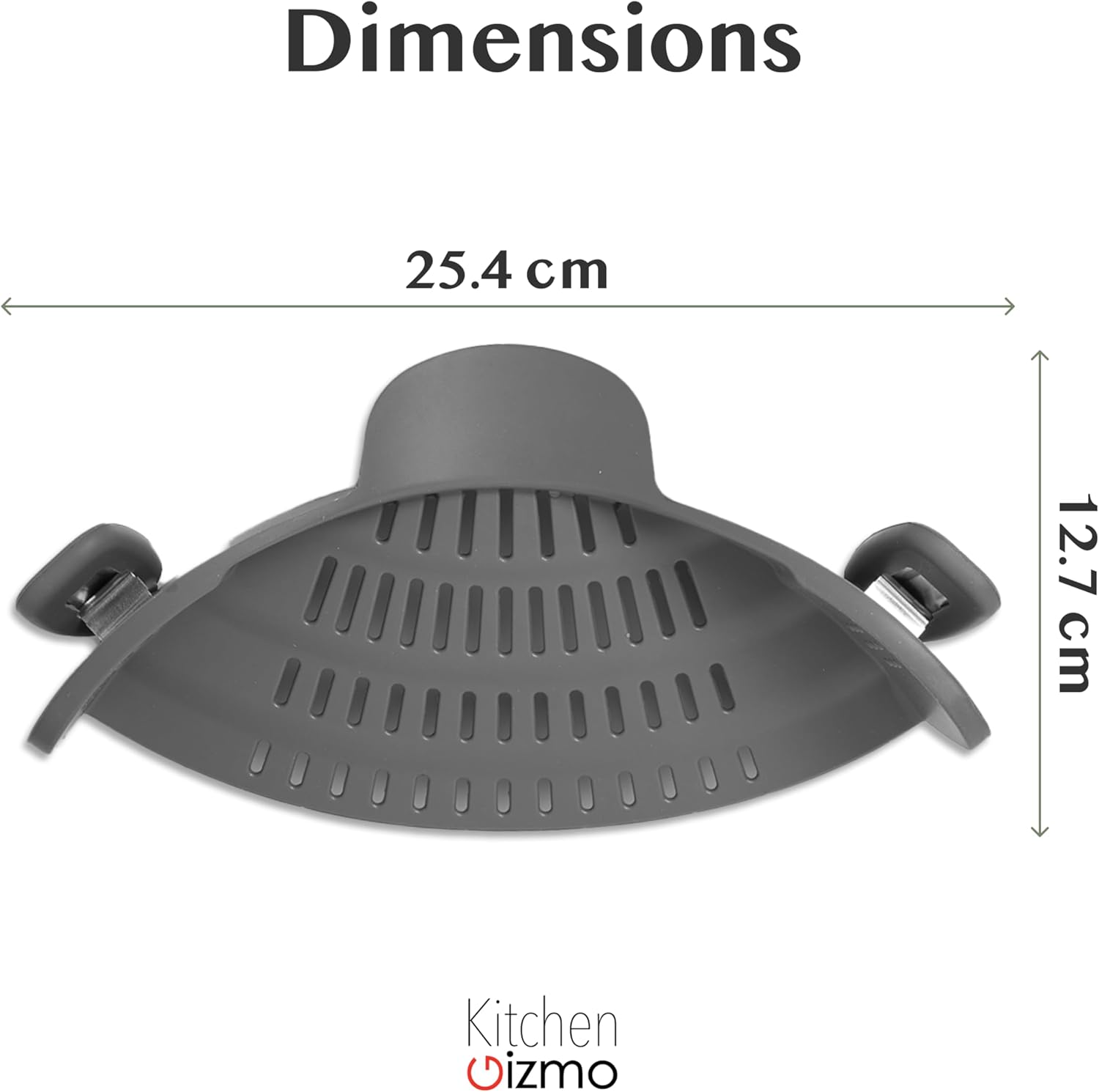 Kitchen Gizmo Snap N Strain Pot Strainer and Pasta Strainer