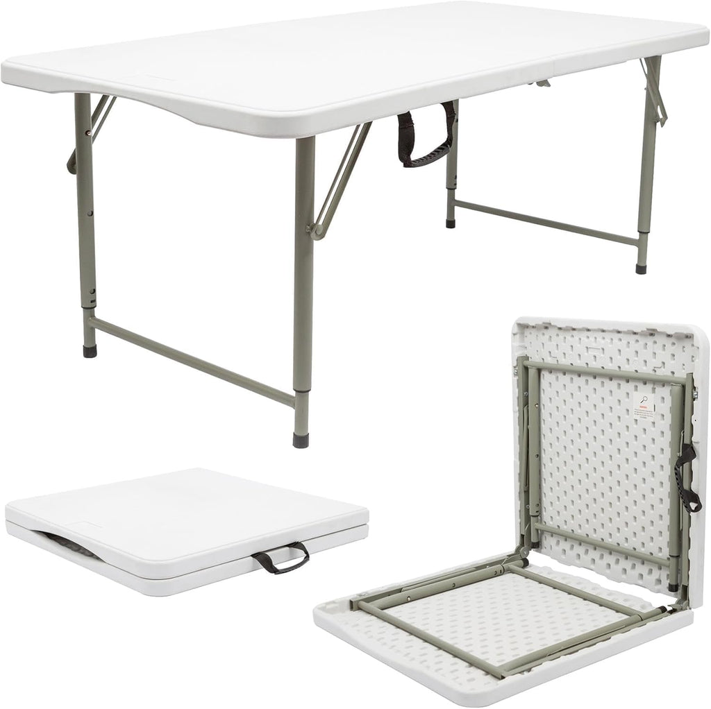 SKY-TOUCH Folding Lightweight Trestle Outdoor Camping Table