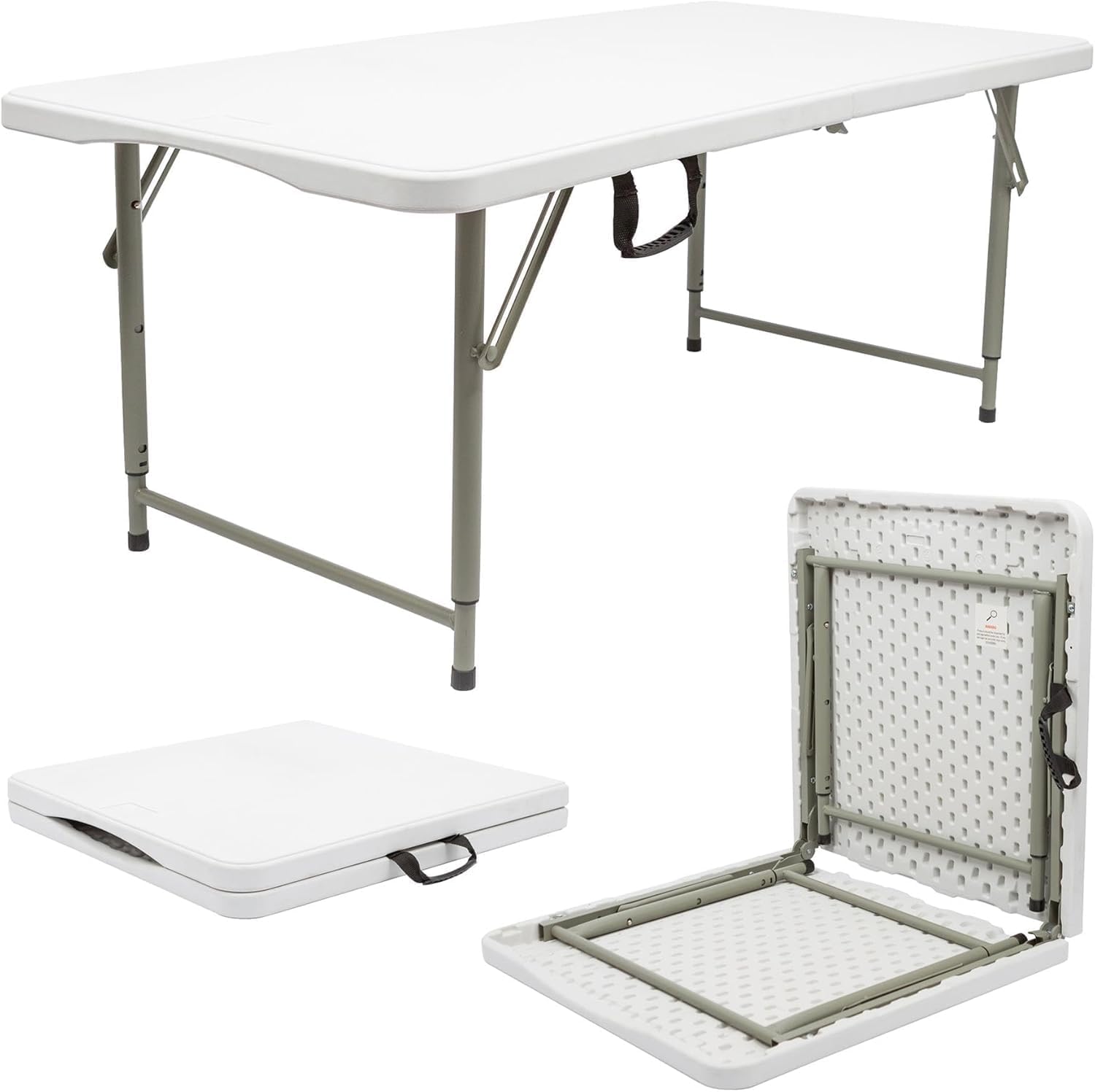 SKY-TOUCH Folding Lightweight Trestle Outdoor Camping Table