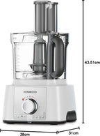 Food Processor 1000W Multi-Functional