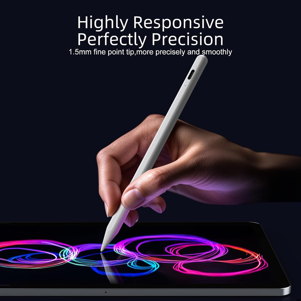 JAMJAKE Stylus Pen for iPad 9th&10th Generation-2X Fast Charge Active Pencil