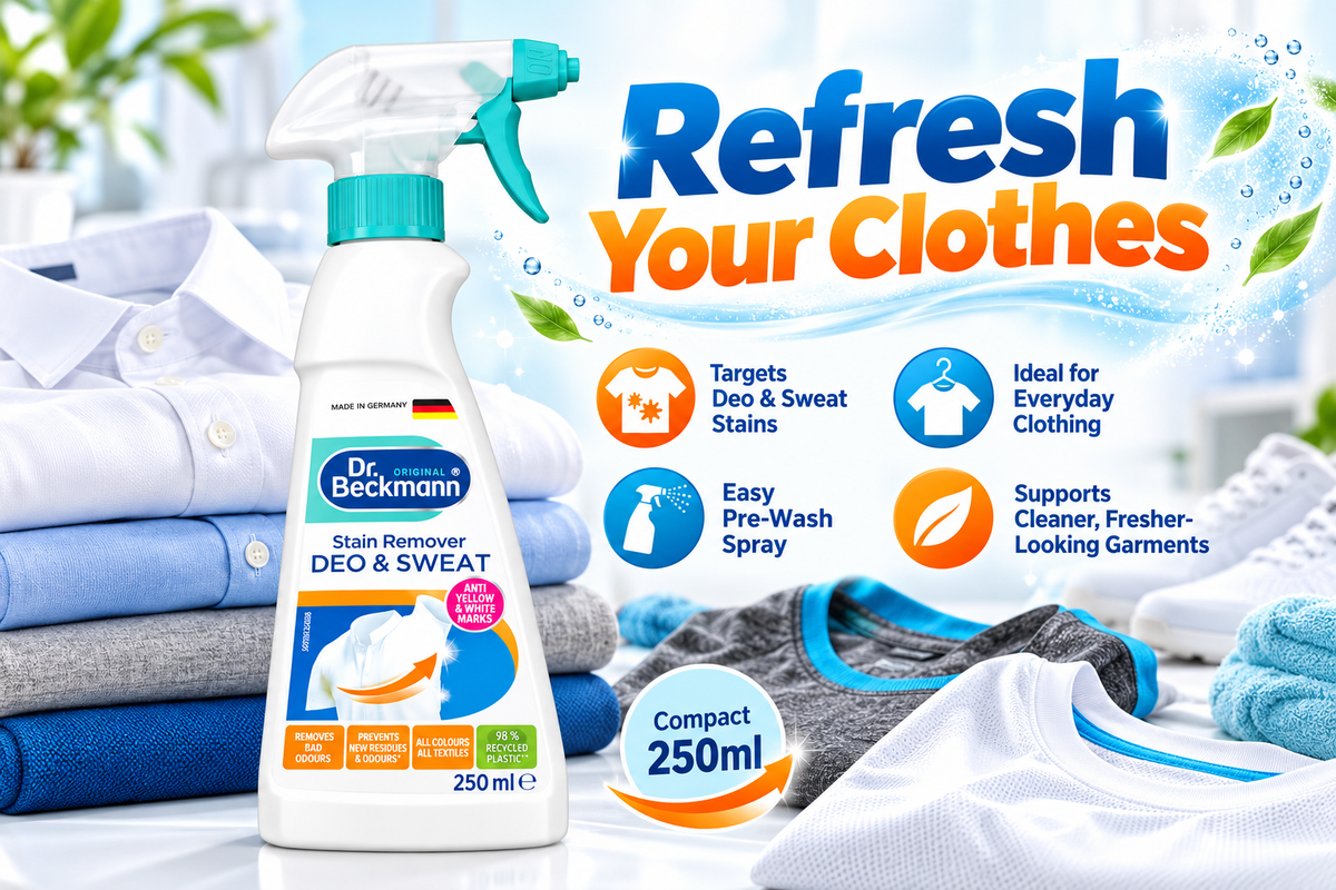Dr. Beckmann Deo & Sweat Stain Remover Spray – 250ml 3Pcs