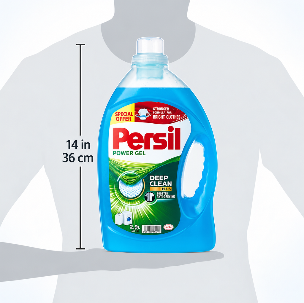 Persil Liquid Gel Green Value Pack – 2.9L + 950ml
