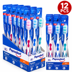 Pepsodent Fighter Soft Toothbrush – Gentle Daily Cleaning x 12pcs