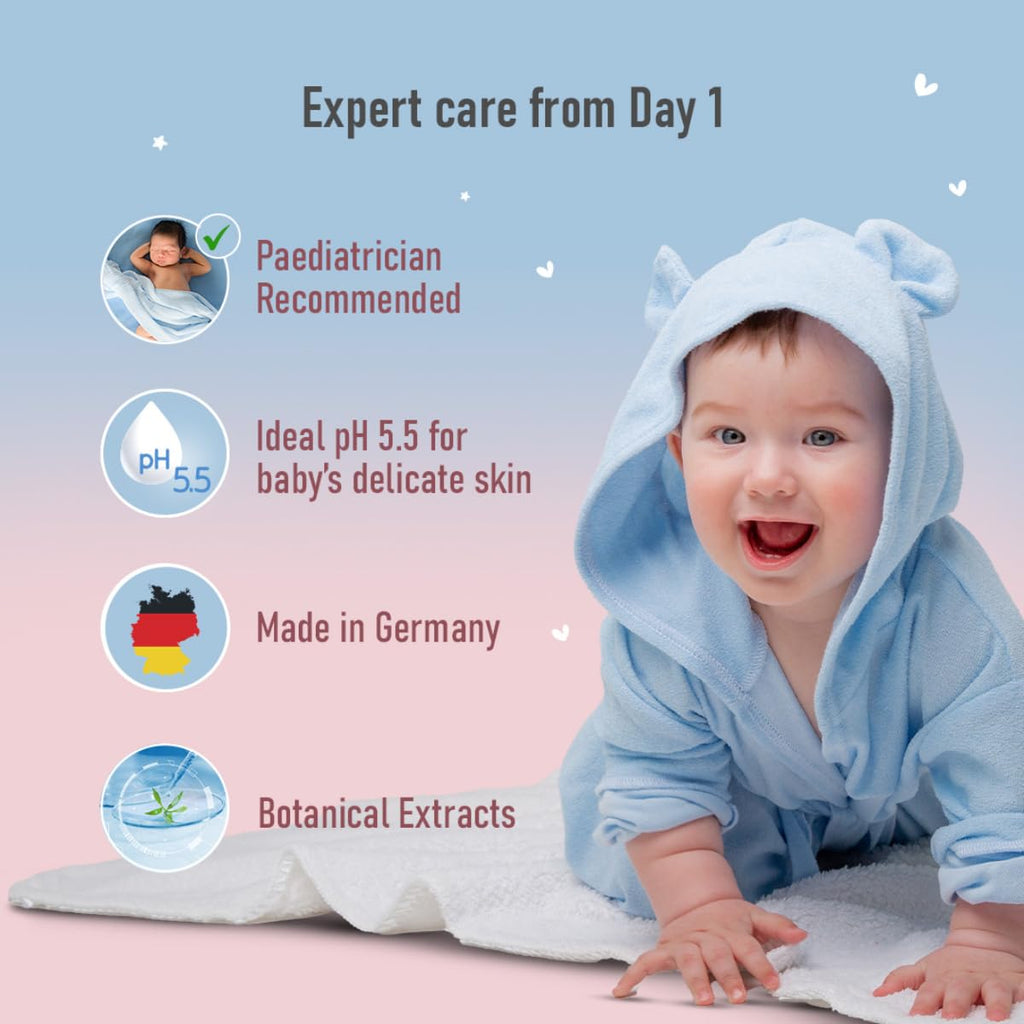 Sebamed Gentle Nourishing Baby Body Massage Oil for Sensitive Skin (150 ml)