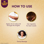 Bajaj Almond Hair Oil for Hair Fall Control & Shine - Value Pack (475ml + 285ml)