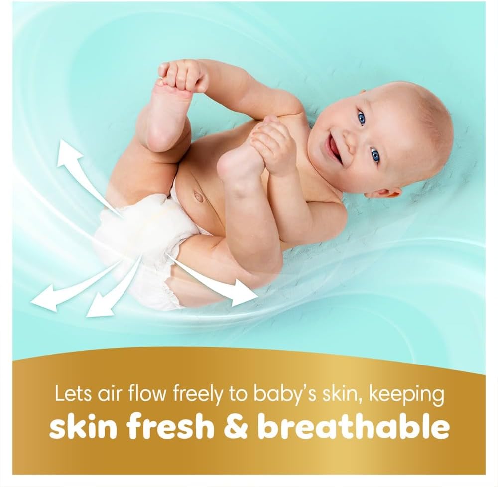 Pampers Premium Care Size (3) Medium 6-10 Kg 62 Diapers