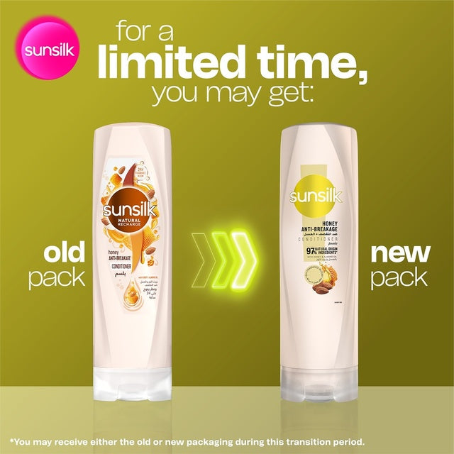 Sunsilk Honey Anti-Breakage Hair Conditioner | Strengthening Care | 350ml